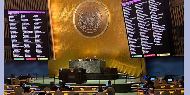 مجدّداً.. الأمم المتحدة تطالب الاحتلال الإسرائيلي بالانسحاب الكامل من الجولان السوري المحتل